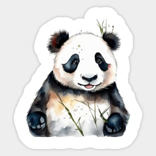 Cute panda gift ideas Sticker